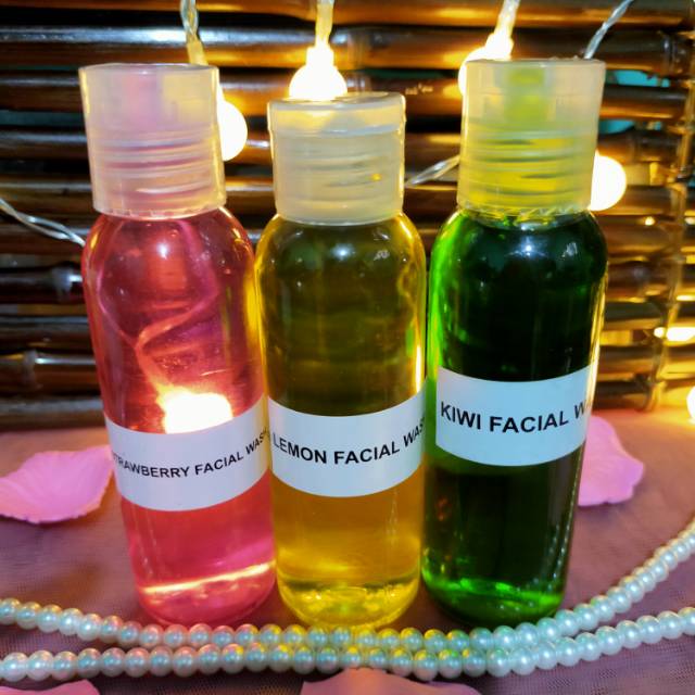 LEMON/STRAWBERRY/KIWI FACIAL WASH 100ML