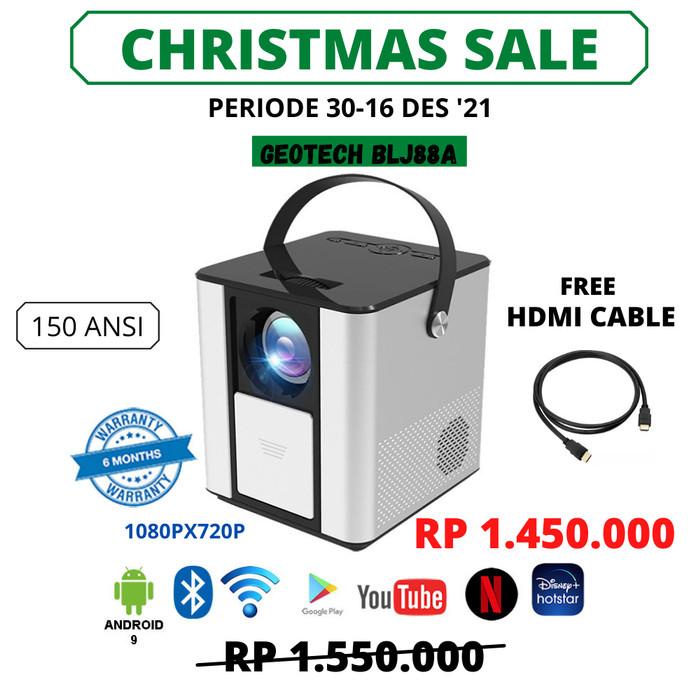 

Irled | Projector Geotech Blj88 Android Proyektor Mini Portable 150 Ansi