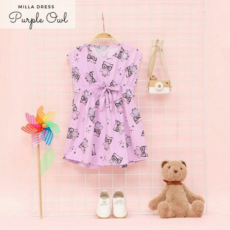 Milla dress/ dress anak perempuan