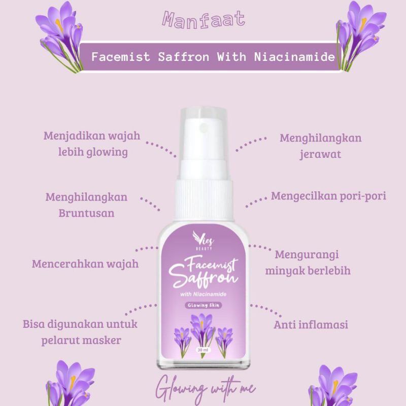 FACEMIST SAFRON BY VIES 100% ORI