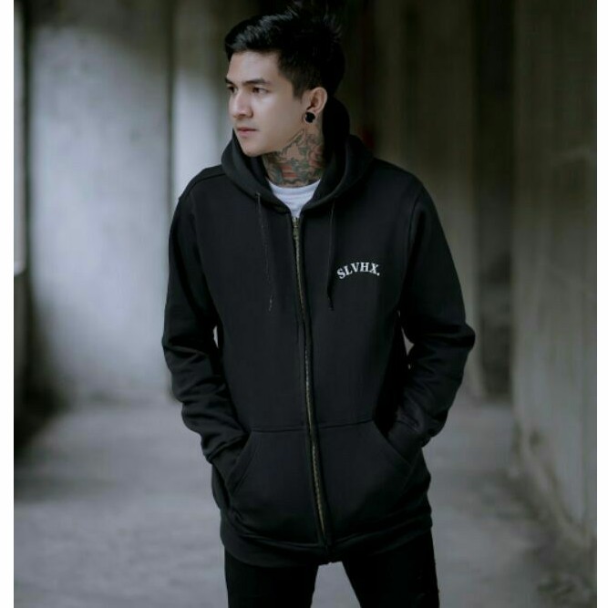 Jaket Pria Jaket Salviohexia Jaket Zipper Jaket Hoodie