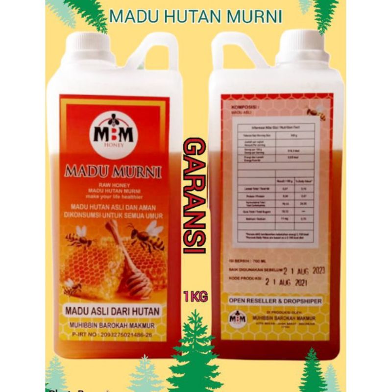 

MADU ASLI HUTAN SUKU BADUY 1 KG