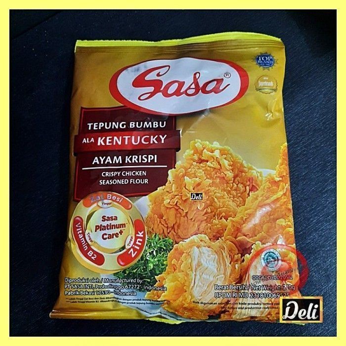 

Sasa Tepung Bumbu Kentucky Ayam Krispi 210gr