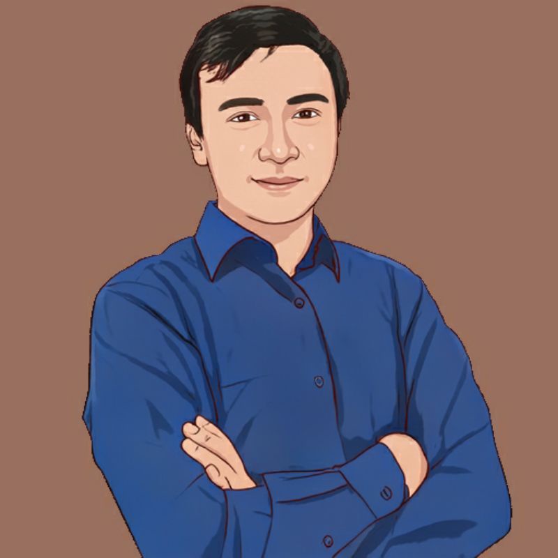 Jual Foto Kartun Vector Art ( Foto Formal ) Setengah Badan | Shopee