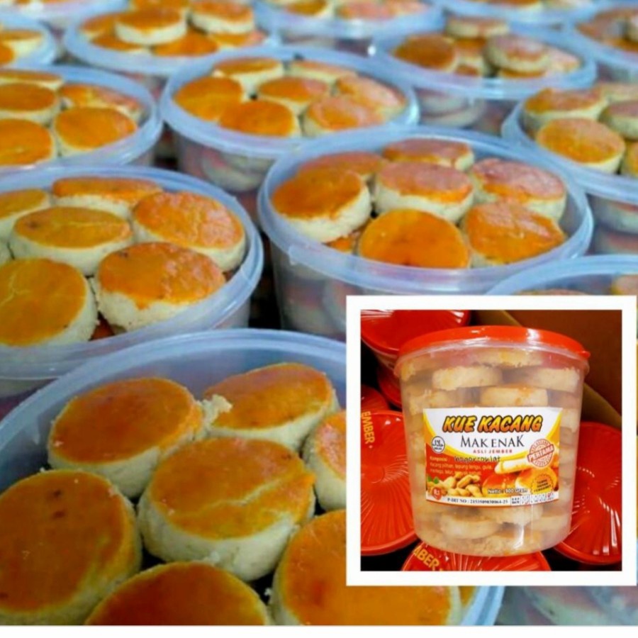 

KUE KACANG MAK ENAK ASLI JEMBER ISI 900 GRAM (TOPLES)