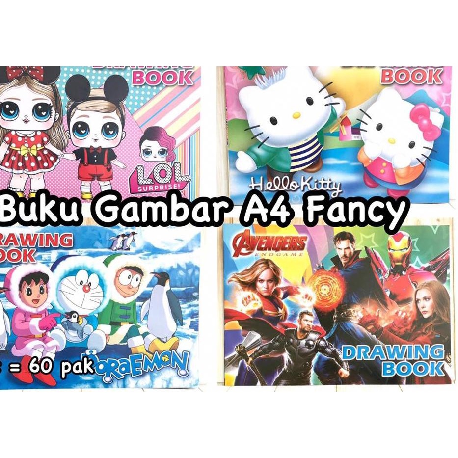 

Terbaru - PAM 10 pcs Buku gambar fancy A4 (1 pak isi 10 pcs) !!