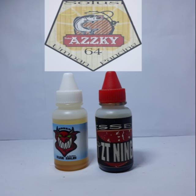 Campuran umpan pancing essen iler iblis dan essen iblis ningrat