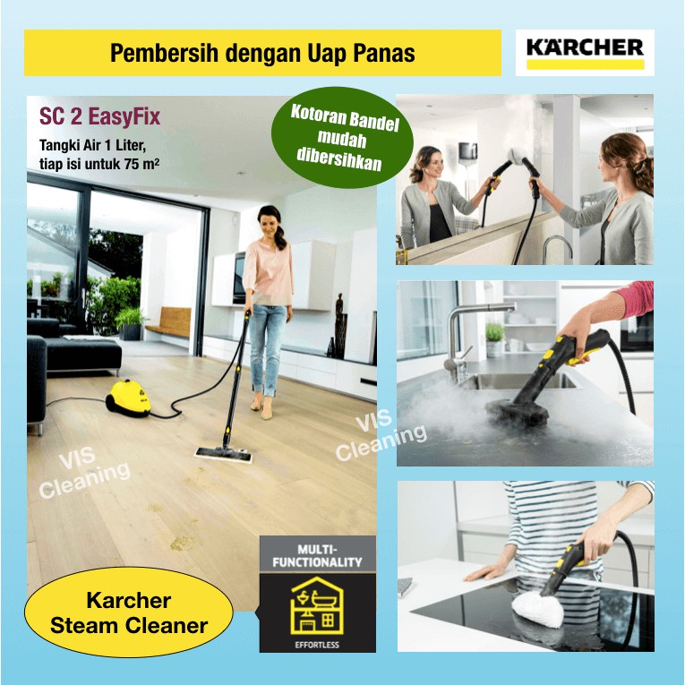 Steam Cleaner Karcher SC 2 EasyFix ( Mesin Pembersih dengan Uap )