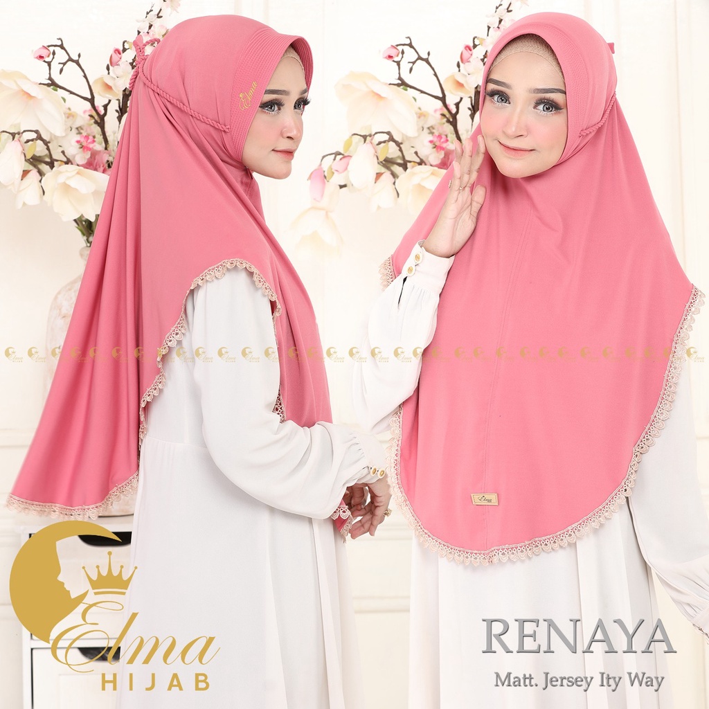 Jilbab Instan Renaya Tali Kepang By Elma Hijab