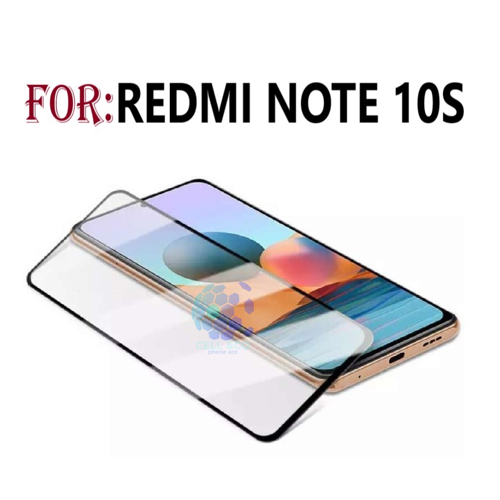 Tempered Glass REDMI NOTE 10S Full HD Anti Gores Premium Screen Protector Pelindung Layar Kaca XIAOMI REDMI NOTE 10S