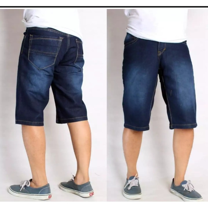 celana jeans denim garmen pendek pria wiscer cucian model terbaru bisa COD