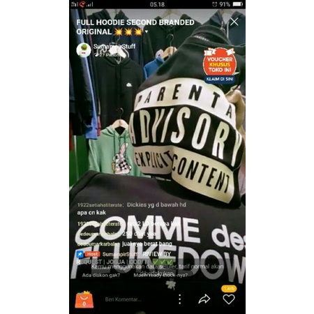 Hoodie Fluke Second Original