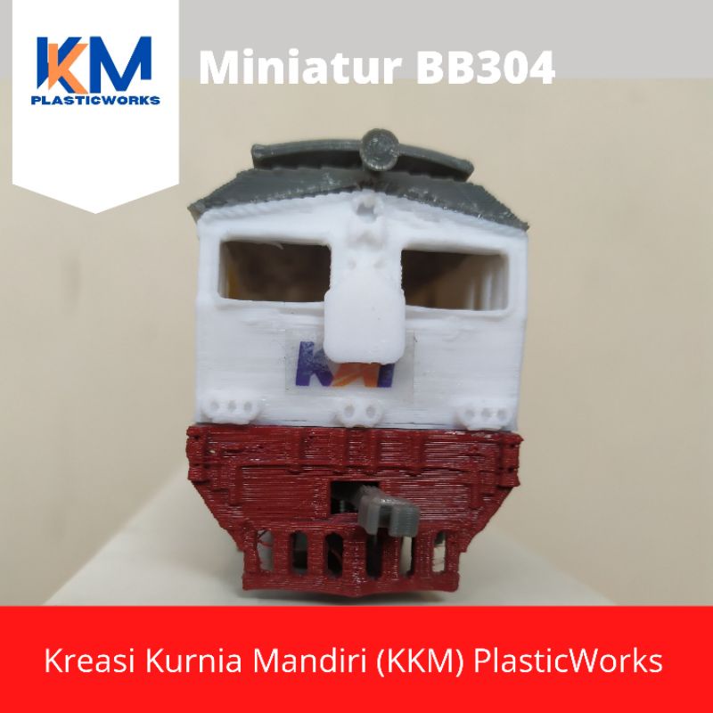 Miniatur Lokomotif BB304 Skala 1:76