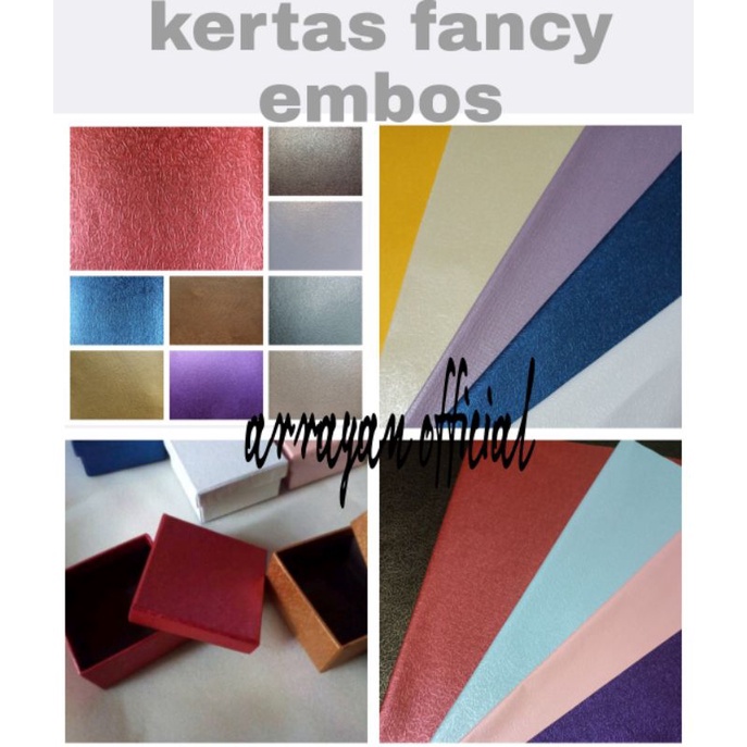 

KERTAS KADO FANCY EMBOS / KERTAS GIFT BOX / ALAS MAHAR EXCLUSIVE