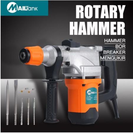 Mesin Bor Bobok Tembok Beton Mailtank sh-08 / Mesin Bobok 1200 watt Mesin Bobok Listrik Rotary Hammer