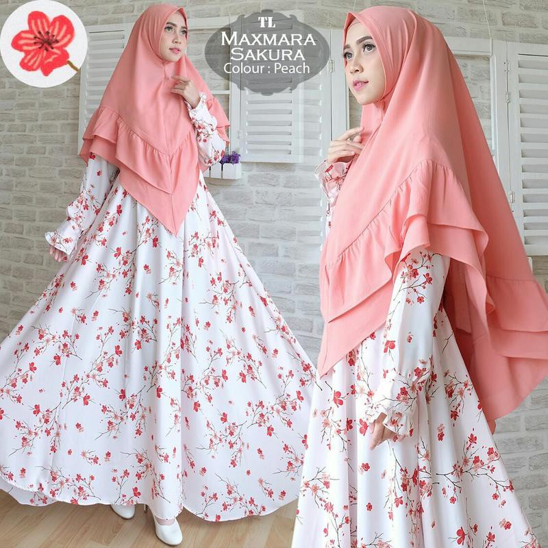 Model Gamis Syari Modern Terbaru