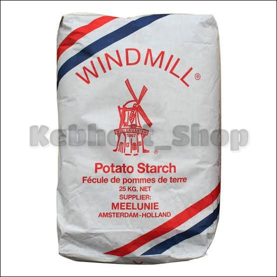 

WINDMILL POTATO STARCH REPACKED 1KG | WIND MILL TEPUNG KENTANG REPACK