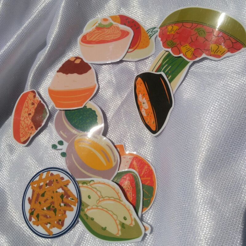 

Korean Food Stiker