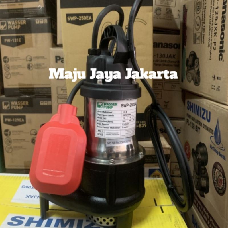 Pompa Celup Wasser SWP 250EA 250watt Pompa Celup Air Kotor Wasser Autometic