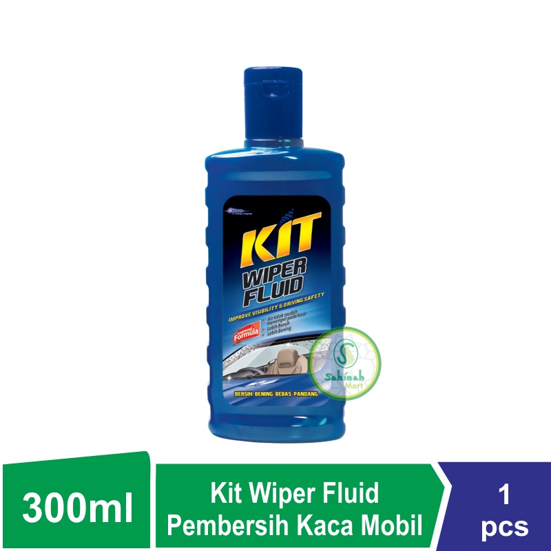 Kit Wiper Fluid Pembersih Kaca Mobil 300ml / 400ml