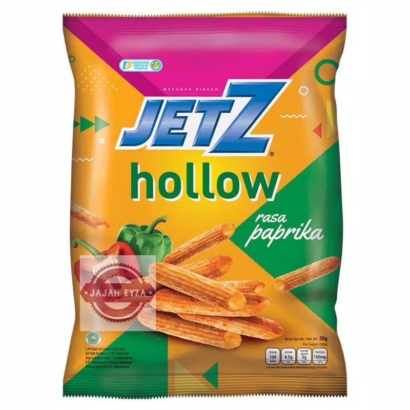 

Jetz Hollow Paprika Fried Chili / Jetz Hollow Kiloan Murah 150gr - 250gr