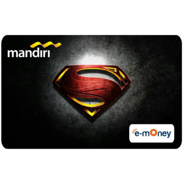 Kartu E-Money Mandiri Superman..