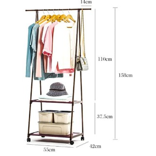  Triangle  Stand Hanger Rak  Buku Rak  Pakaian Rak  Baju  