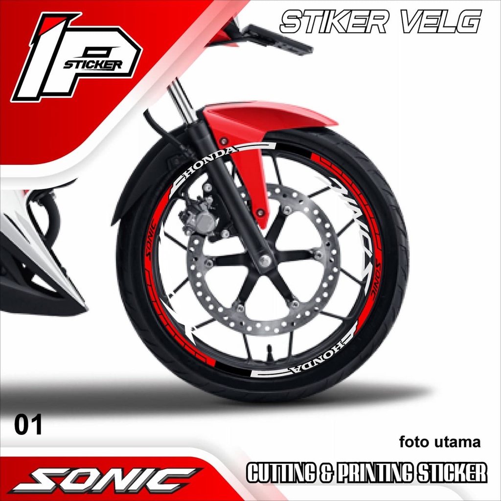 (COD) CUTTING STICKER VELG SONIC - CUTTING VELG MOTOR SONIC.01