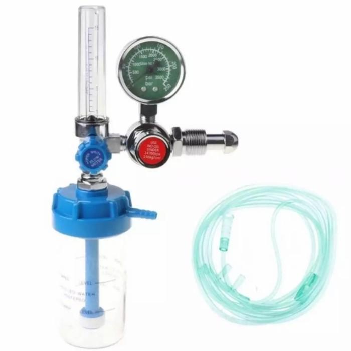 Regulator Regulator Tabung Gas Oksigen Medical O2 Japan Technology Oxygen No Gea