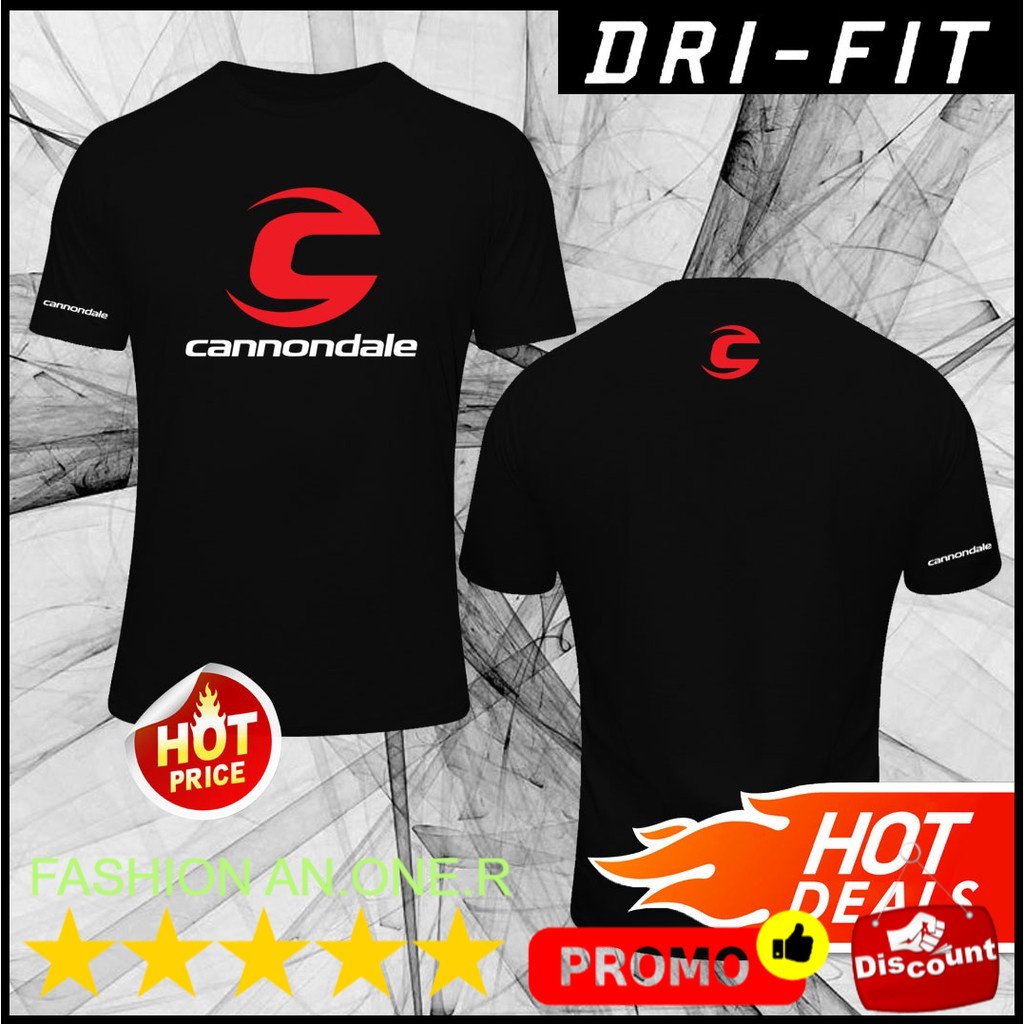 BAJU NEW Cannondale Lefty Old Logo Bicycle Bike Cycling DRI FIT Performance Tee Short Sleeve / BAHAN
