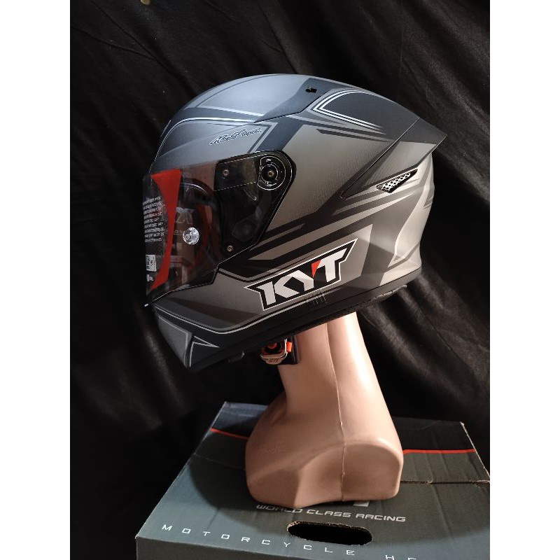 Helm KYT tt course tourist abu abu doff