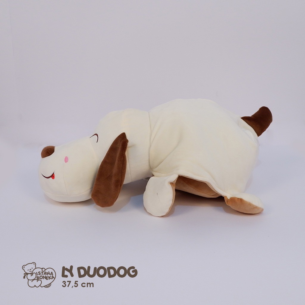 Boneka Double Head Sapi dan Kuda Bolak Balik 2 Muka 1 Badan Ly Duo Dog by Istana Boneka