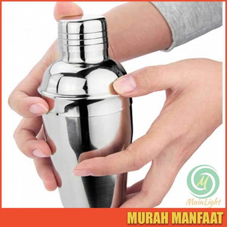 Grab Medan Shaker Cocktail Japanese Stainless Steel 250ml Silver