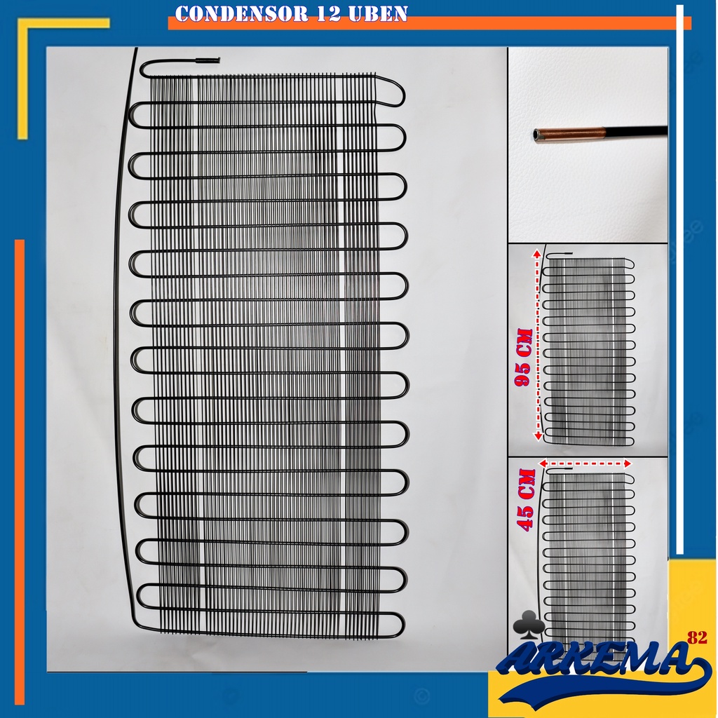 CONDENSOR 12 U | KONDENSOR ULIR 12UBEN UNIVERSAL | PEMANAS FREZEER , KULKAS , SHOW CASE UMUM MULTI / UNIVERSAL