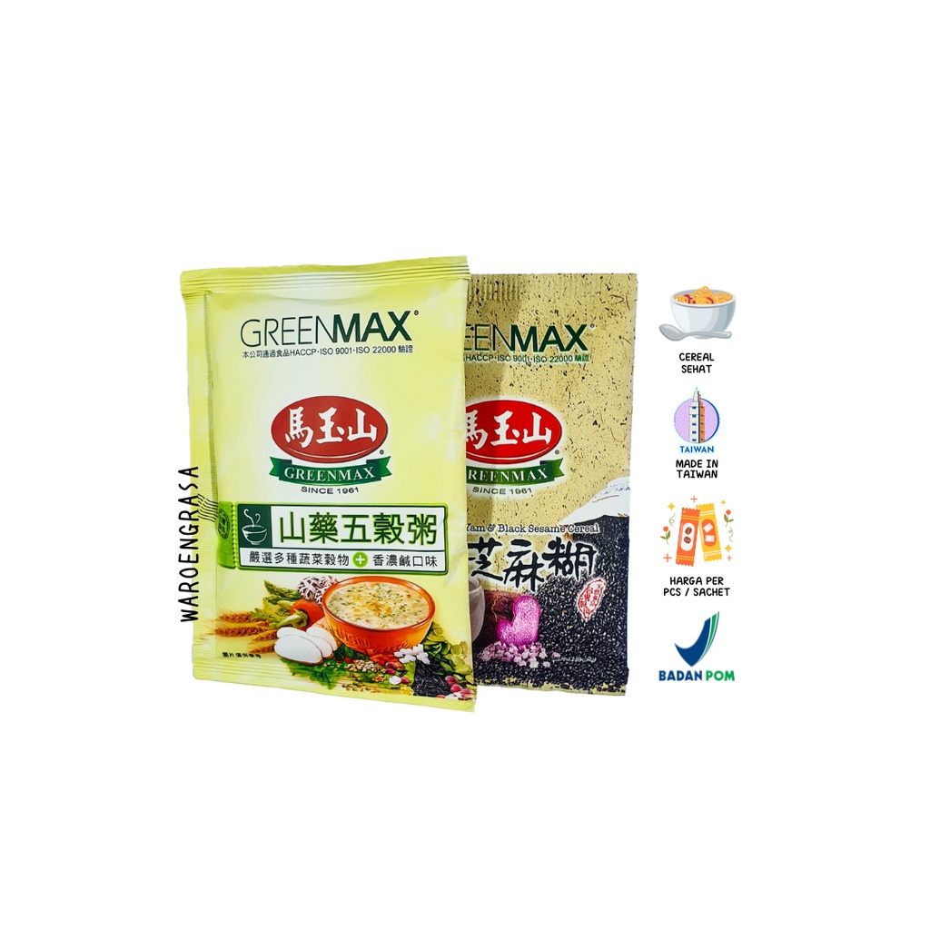 

Greenmax Minuman Cereal Sehat - Sachet