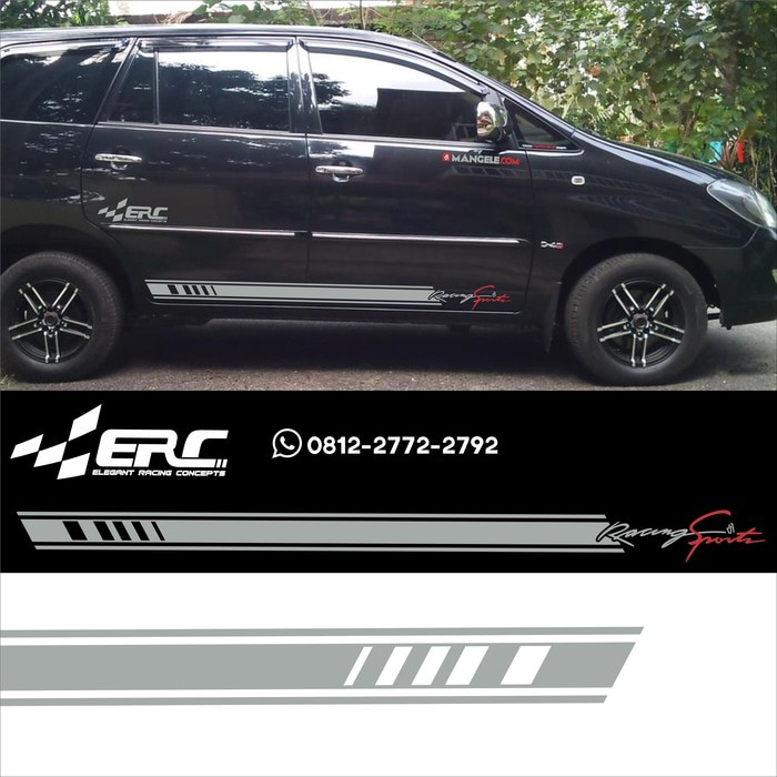 Cutting Sticker Erc Stiker Mobil Striping Brio Xpander Avanza