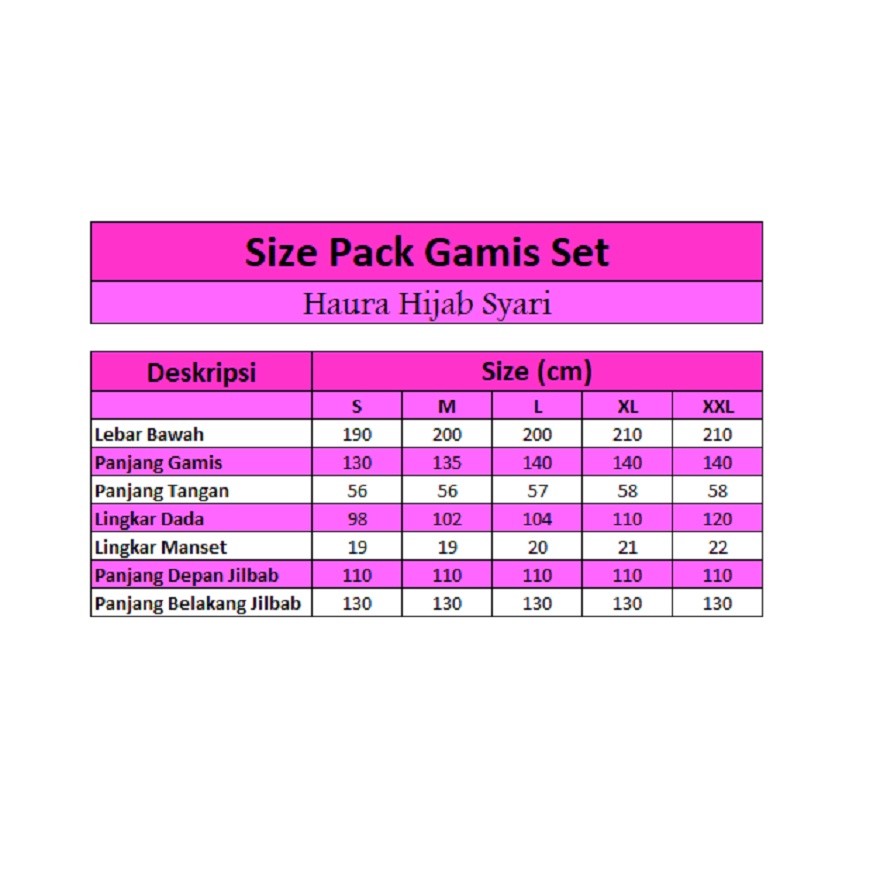 Haura Hijab Syari Gamis Setelan Khimar dan Cadar Meena Set Bahan Woolpeach Lux Size S - XXL-8