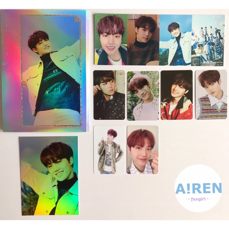 TREASURE Chapter 1 2 3 FA Doyoung Photocard Postcard File Holder Benefit YGS Japan