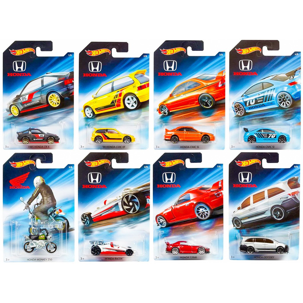 Jual HOT WHEELS HONDA SERIES ALL VARIAN 
