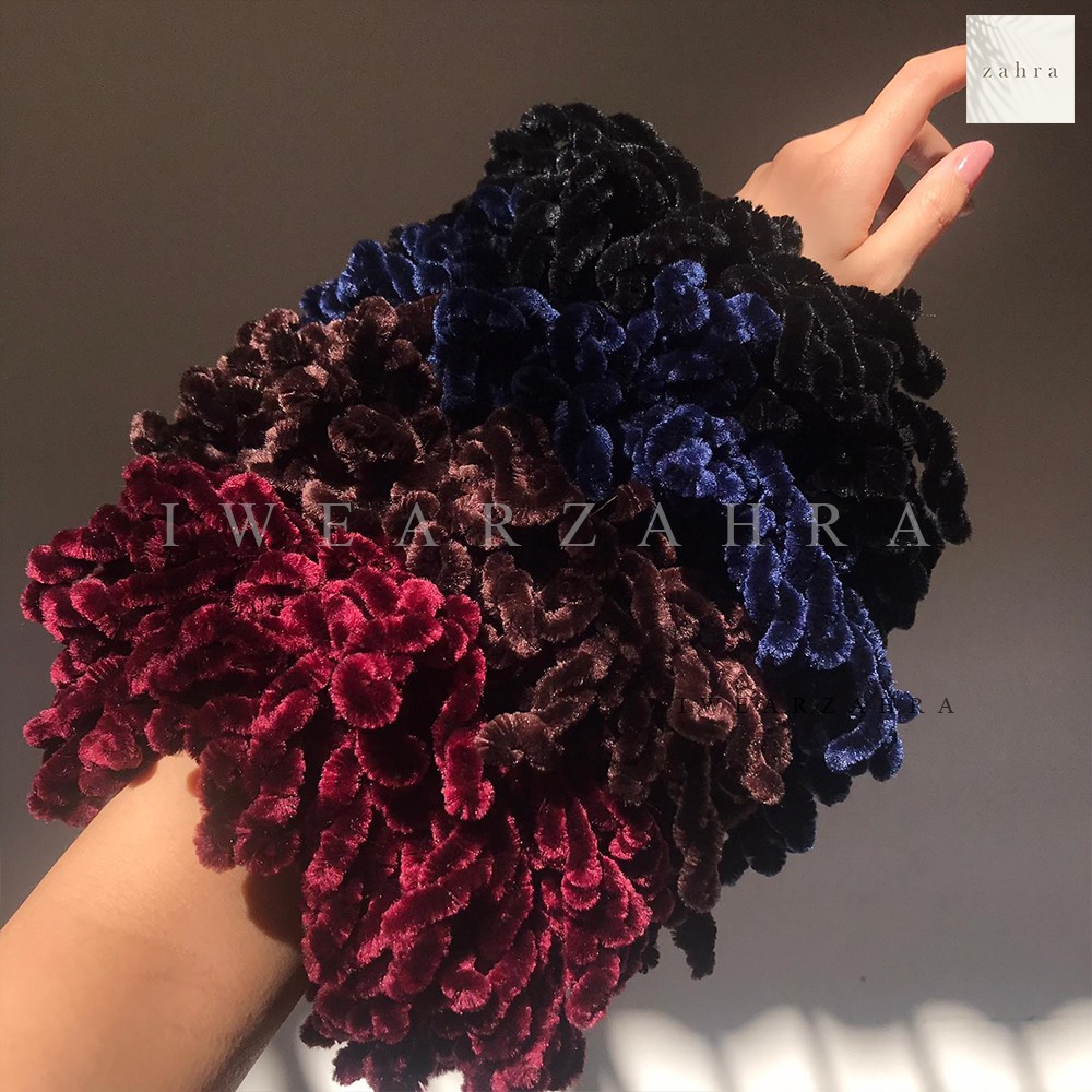 SCRUNCHIE UBUR-UBUR - Cepol Kerudung Cemol Hijab Ikat Rambut Iket Jumbo Srunchie Besar Kuncir Cendol