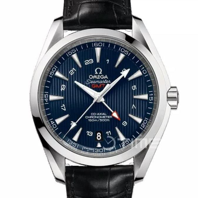 Omega Aqua Terra 150M Gmt Blue Swiss Clone 1:1