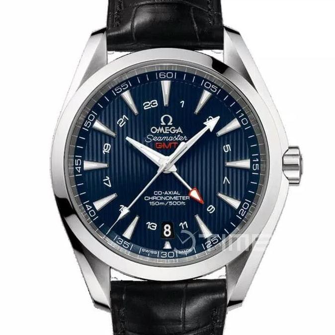 Omega Aqua Terra 150M Gmt Blue Swiss Clone 1:1