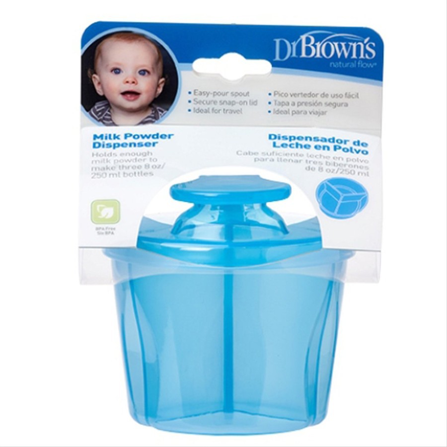 DR.BROWNS MILK POWDER DISPENSER BLUE 300ML