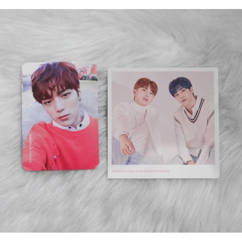 Monsta X Minhyuk Beautiful Concert PC set A / Kihyuk fancon Pinic mbb Postcard