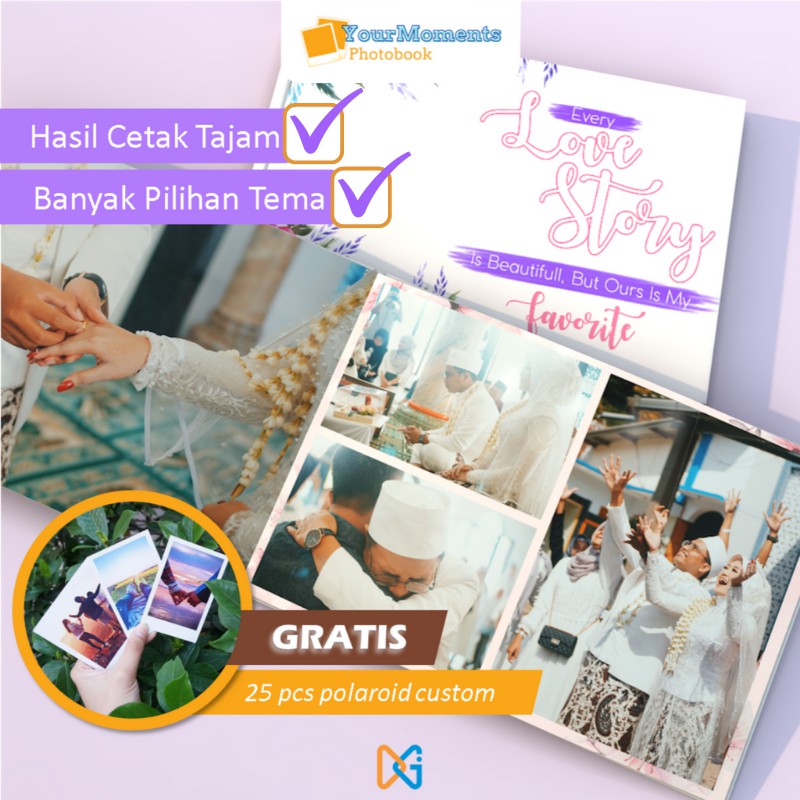 Photobook Hardcover 21 x 15 / Cetak Album Foto / Photo Book Majalah Diva Series