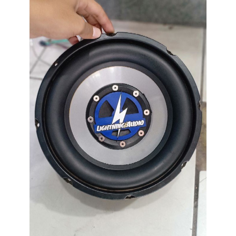 AUDIO MOBIL SPEAKER SUBWOOFER LIGHTNING AUDIO 8inch