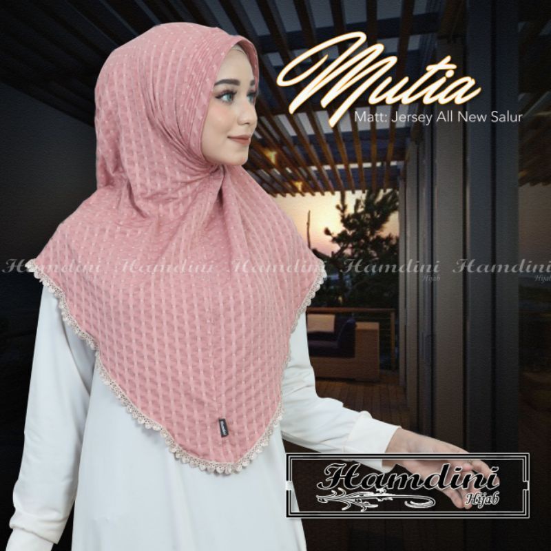Hijab Instan Hamdini Jilbab Instan Ori Mutia Jilbab Hamdini terbaru