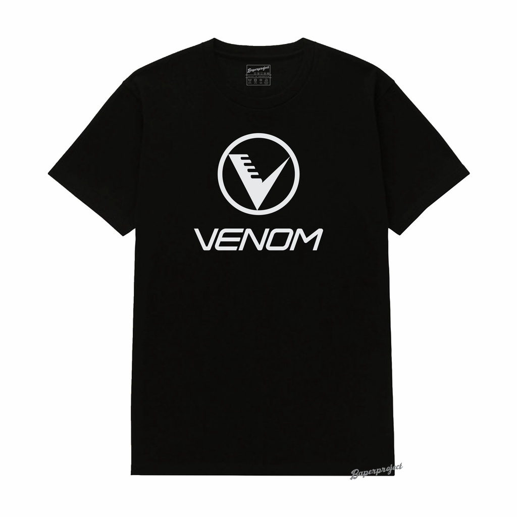 Kaos Logo Audio Mobil Venom cotton combed 20s