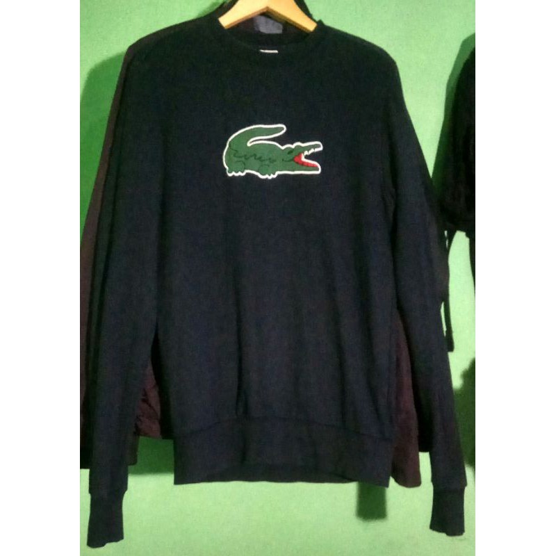 Crewneck Lacoste Big Logo Second Original