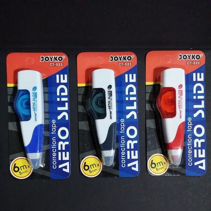 

Correction Tape - Tipex Kenko - Refill Tipex Tombow Correction Tape Joyko Aeroslide 6M Ct-523 Produk